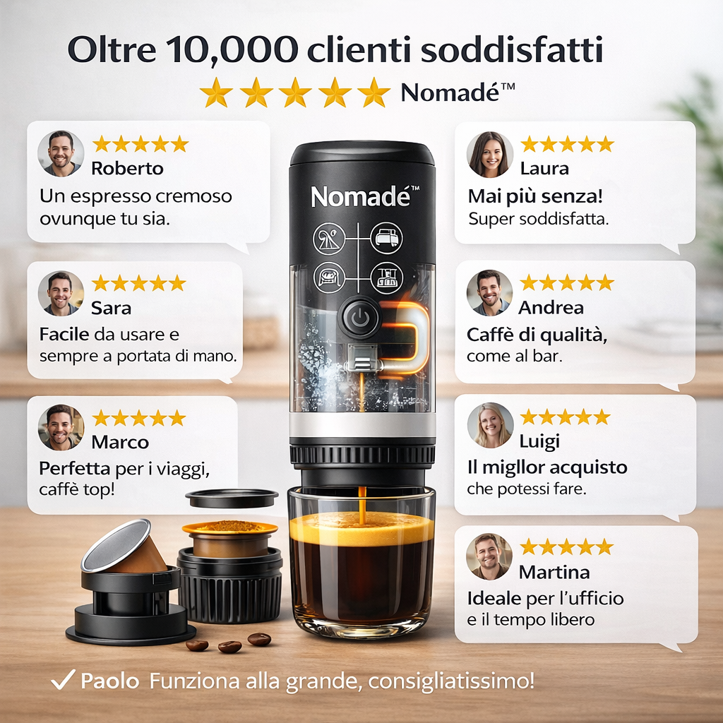 Nomadé™ Espresso 3 in 1